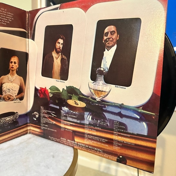 Evita Premiere American Recording - Vinyl Double LP - Picture 4 of 6